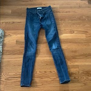 Abercrombie kids dark wash jeans